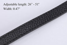 
                        
                          Load image into Gallery viewer, VanEnjoy Adjustable Genuine Leather Crossbody Straps Replacement - Width 1/2“, Length 25”-51”
                        
                      