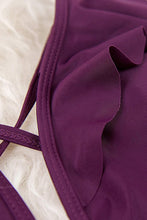 
                        
                          Cargar imagen en el visor de la galería, CUPSHE Women's One Piece Swimsuit Ruffle Deep V Neck Strappy Swimwear Bathing Suits
                        
                      