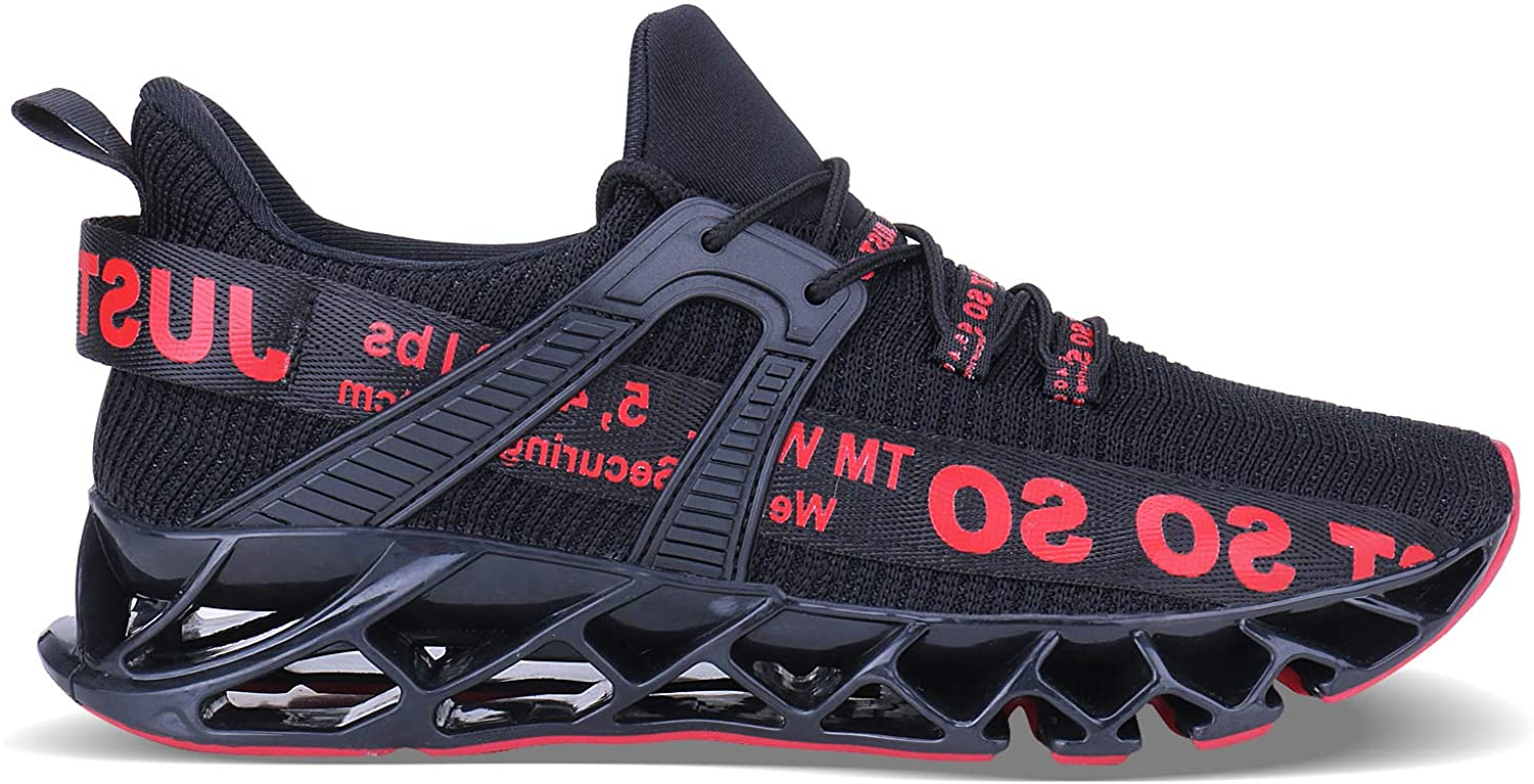UMYOGO Mens Athletic Walking Blade Running Tennis Shoes Fashion Sneakers