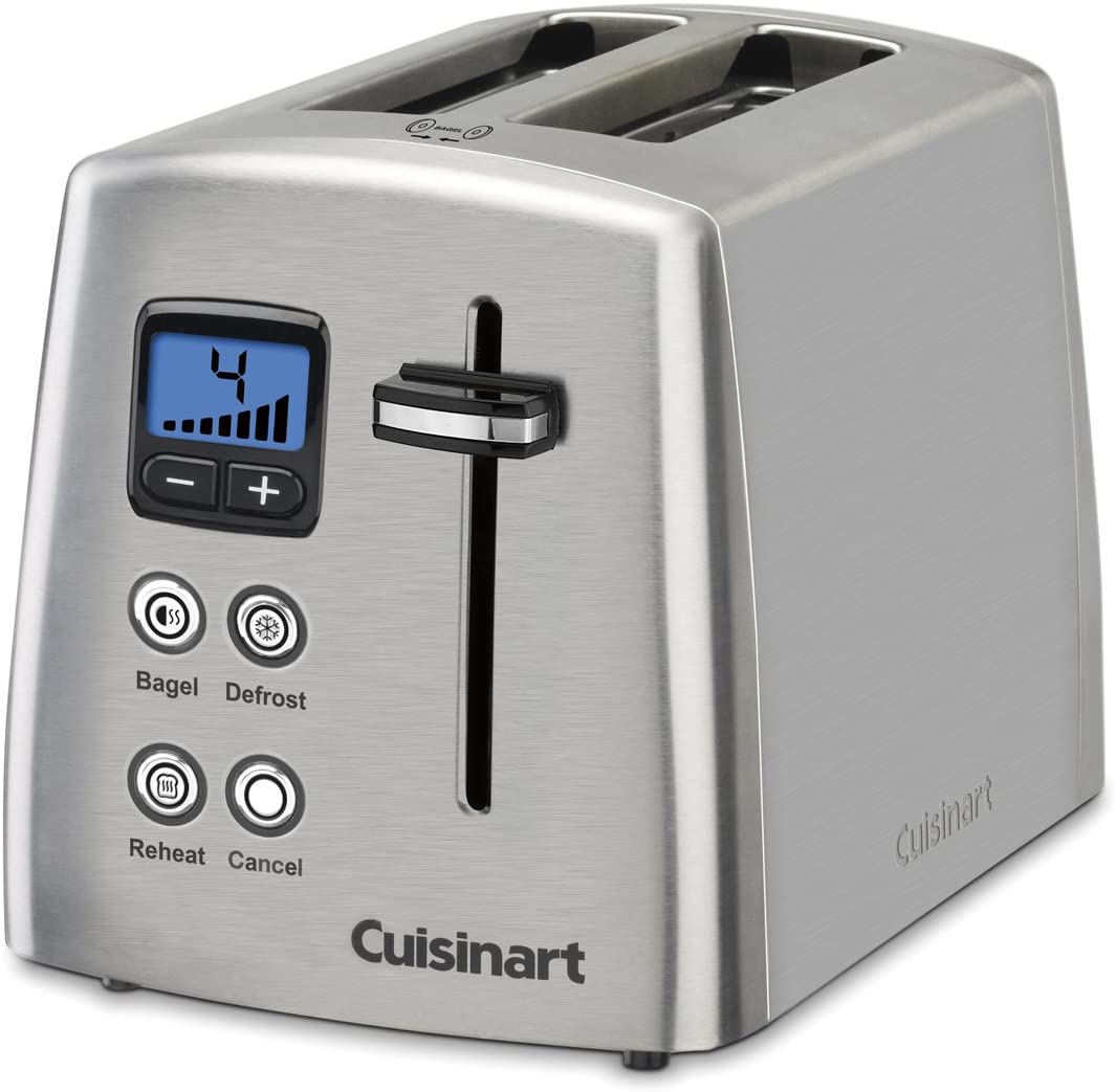 Cuisinart CPT-435 Countdown 4-Slice Stainless Steel Toaster - JOY2ESpree