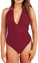 
                        
                          Muat gambar ke penampil Galeri, CUPSHE Women's One Piece Swimsuit Halter Tummy Control Multiway Swimwear Bathing Suits - JOY2ESpree
                        
                      