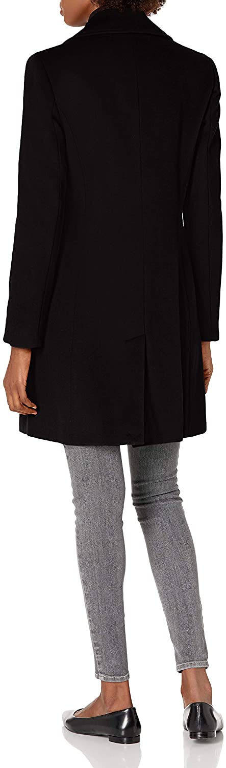 Calvin Klein womens Classic Cashmere Wool Blend Coat