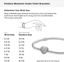 
                        
                          將圖片載入圖庫檢視器 PANDORA Jewelry Moments Sparkling Heart Clasp Snake Chain Charm Cubic Zirconia Bracelet in Sterling Silver - JOY2ESpree
                        
                      