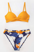 
                        
                          Muat gambar ke penampil Galeri, CUPSHE Women's Wrap Top Floral Bottom Bathing Suit Two Piece Sexy Swimsuit
                        
                      