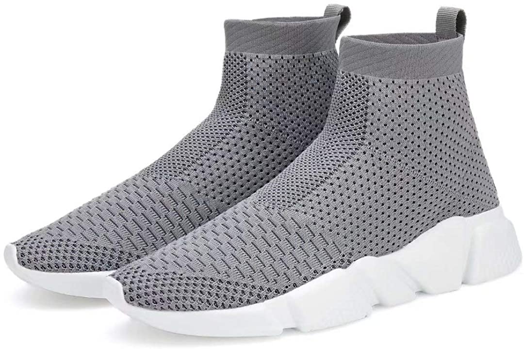Voxge Men's and Women's Sock Sneakers Lightweight Breathable Athletic Running.