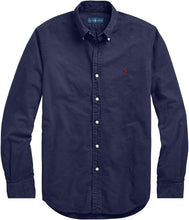 
                        
                          Load image into Gallery viewer, Ralph Lauren Mens Logo Button-Down Dress Shirt
                        
                      