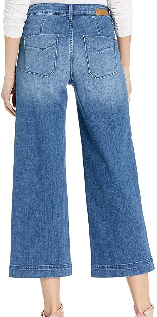 Jag Jeans Women's Simone Wide Leg Denim Crop Jean