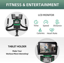 
                        
                          將圖片載入圖庫檢視器 pooboo Exercise Bike, Heavy Duty Indoor Cycling Bike Stationary Belt Drive - JOY2ESpree
                        
                      
