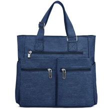 
                        
                          將圖片載入圖庫檢視器 Canvas Tote Bag Waterproof Nylon Multi Pocket Shoulder Bags Laptop Work Bag Teacher Purse and Handbags for Women &amp; Men
                        
                      