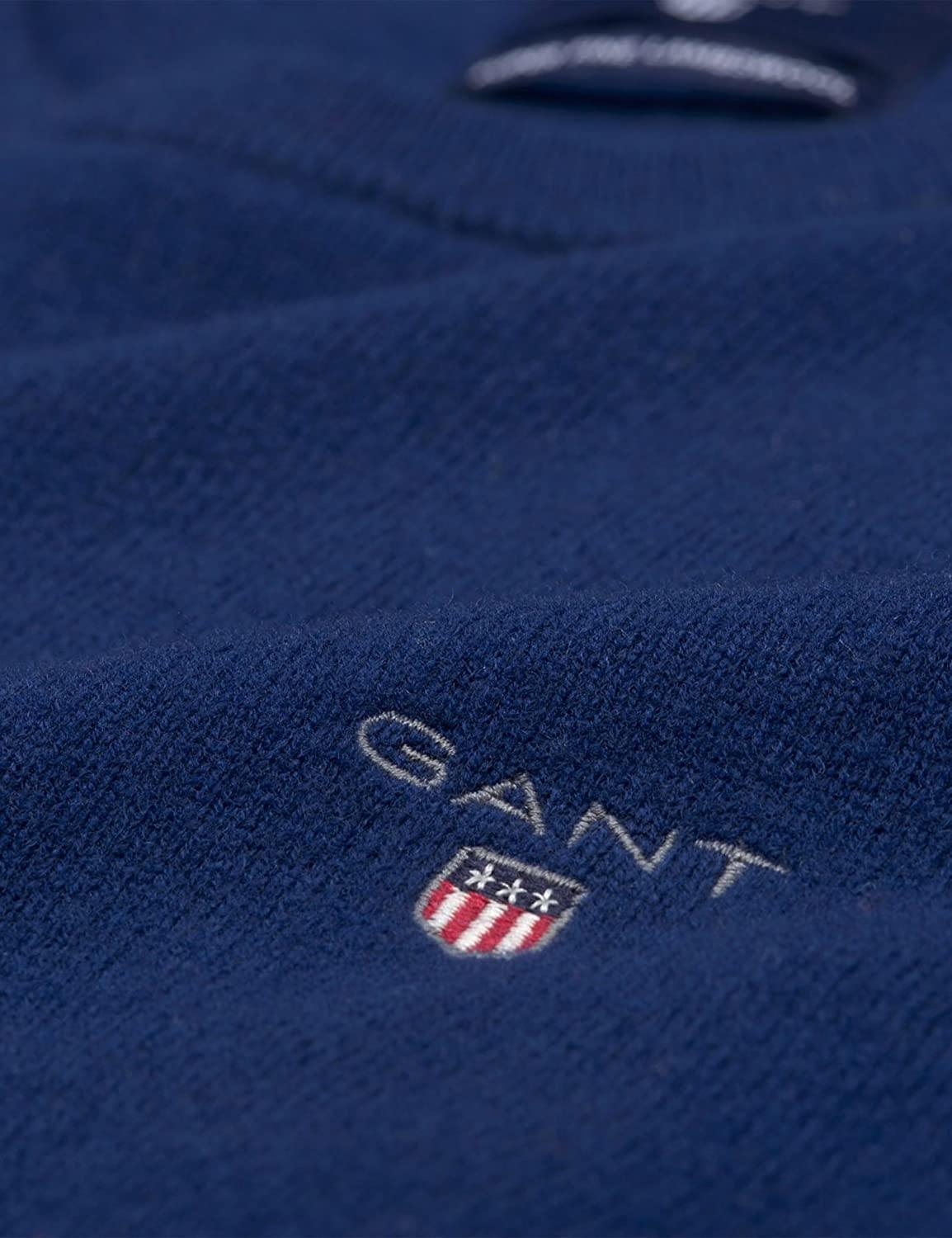 GANT Lambswool Crew Neck Mens Jumper - JOY2ESpree