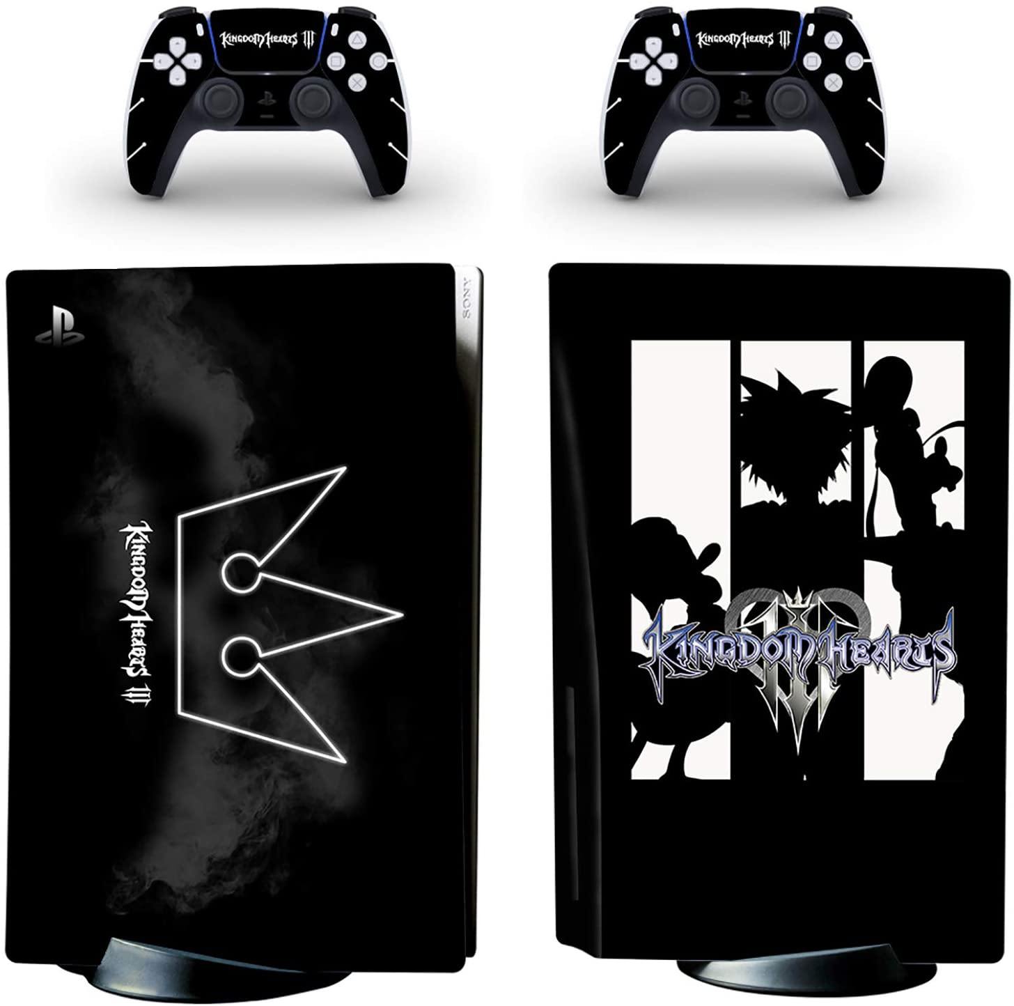 Huaatiear PS5 Sticker Vinyl Decal Cover, Skin Decal for PS5 Console Regular and Playstation 5 Controller - JOY2ESpree