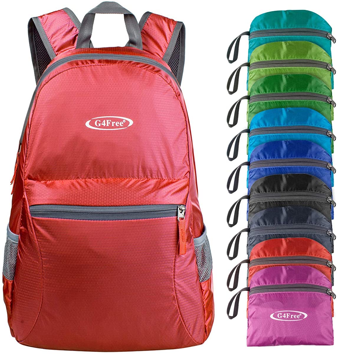G4Free Ultra Lightweight Packable Backpack Travel Hiking Daypack Handy Foldable Water Resistant Camping Outdoor Backpack
