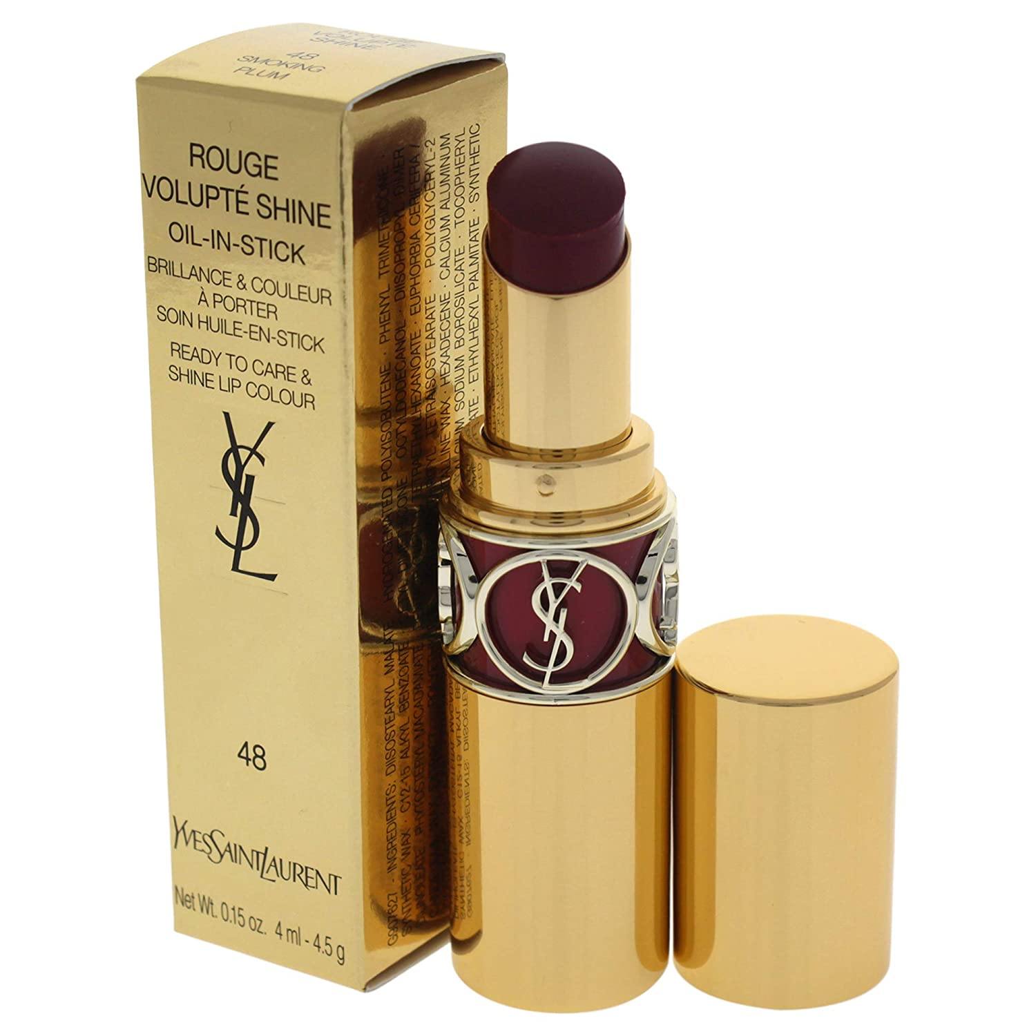 Yves Saint Laurent Rouge Volupte Shine Oil-in-stick Lipstick, 49 Rose Saint Germain, 0.15 Ounce