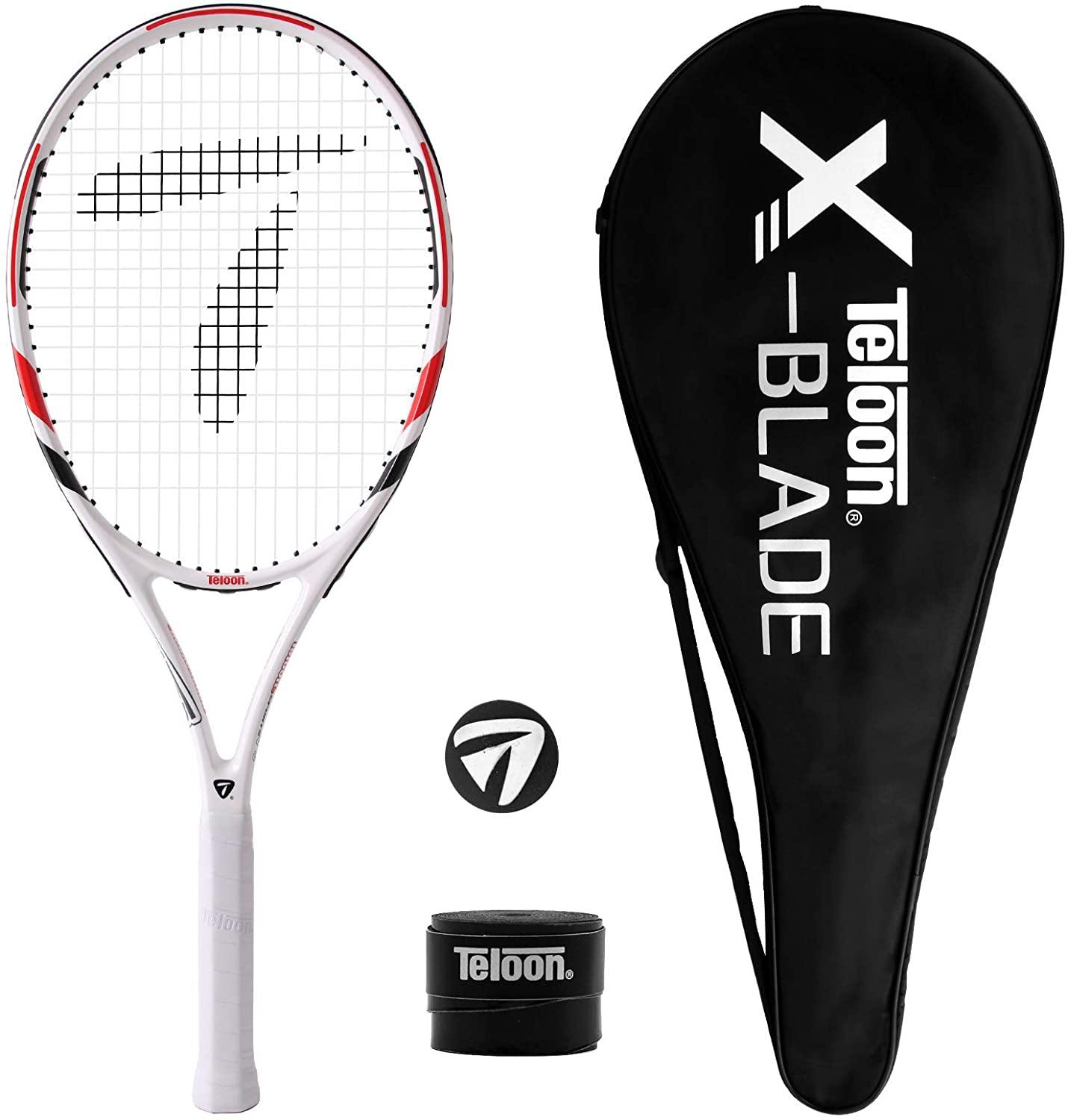 Teloon Recreational Adult Tennis Rackets-27 inch Tennis Racquet for Men and Women College Students Beginner Tennis Racket. - JOY2ESpree