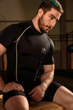 
                        
                          गैलरी व्यूवर में इमेज लोड करें, Mava Sports Men's Short Sleeve Compression T Shirt - Workout Baselayer Shapewear - JOY2ESpree
                        
                      