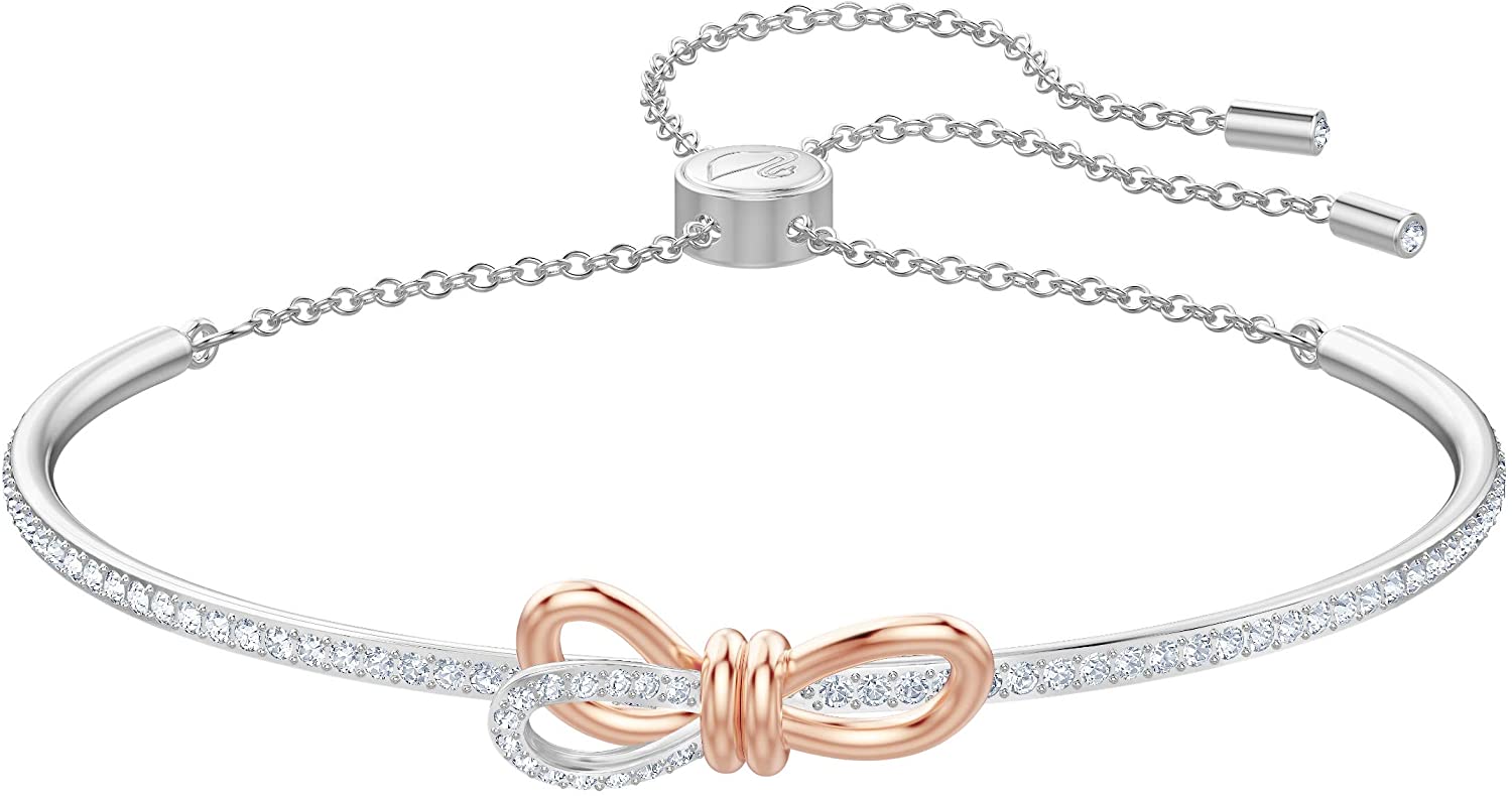 SWAROVSKI Women's Lifelong Bow Jewelry Collection, Clear Crystals - JOY2ESpree