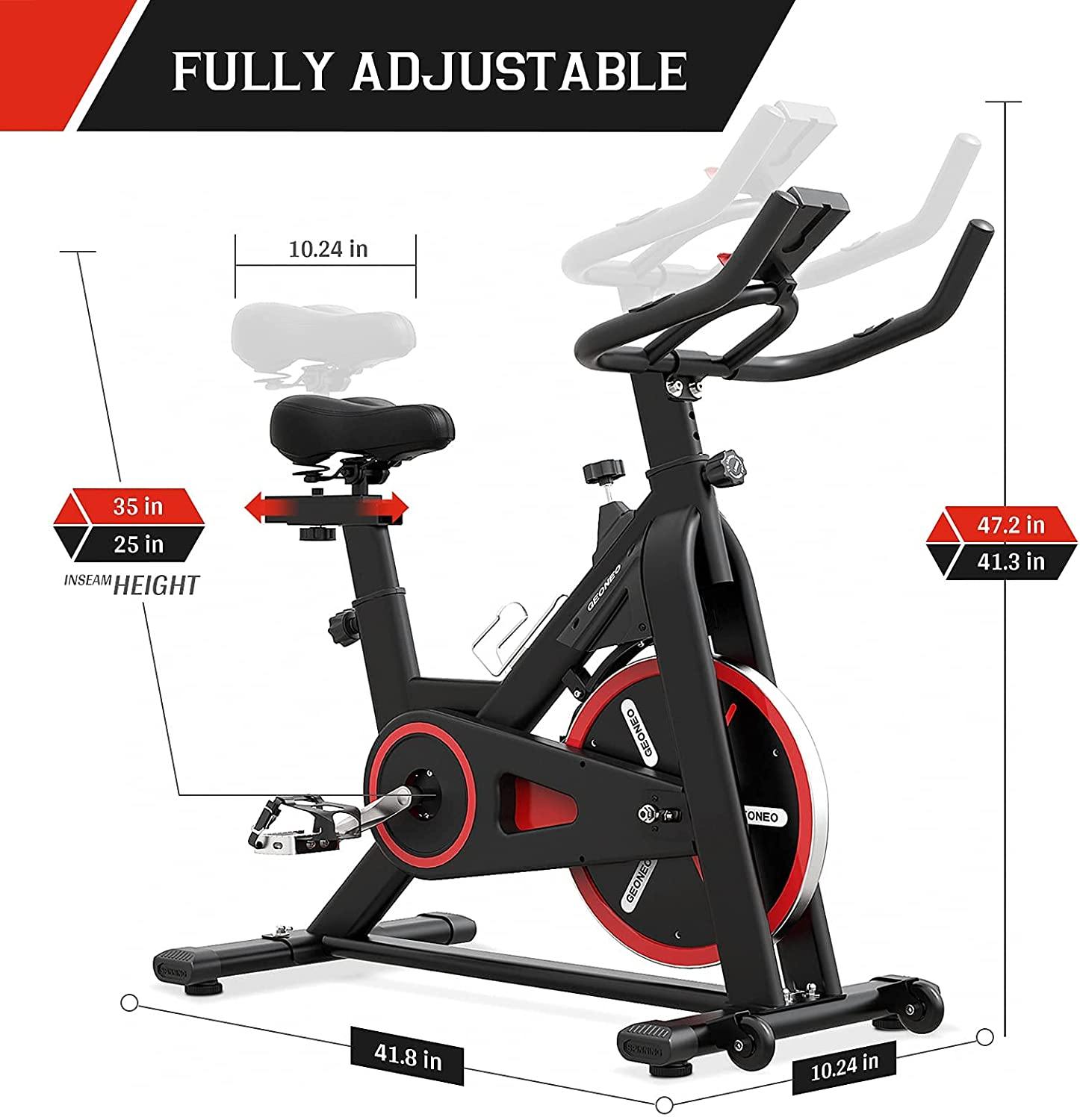 LABODI Exercise Bike, Stationary Indoor Cycling Bike, Cycle Bike for Home Cardio Gym - JOY2ESpree