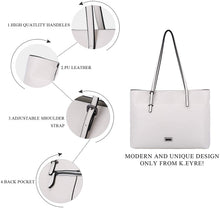 
                        
                          Cargar imagen en el visor de la galería, K.EYRE Women's Soft Faux Leather Tote Bag Purse Handbags Wallet Tote Shoulder Bag Purse Large Capacity
                        
                      