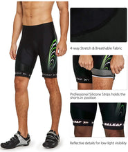
                        
                          Load image into Gallery viewer, BALEAF Men's Bike Shorts Padded Cycling Bicycle Road Bike Tights Biker Pockets UPF 50+
                        
                      