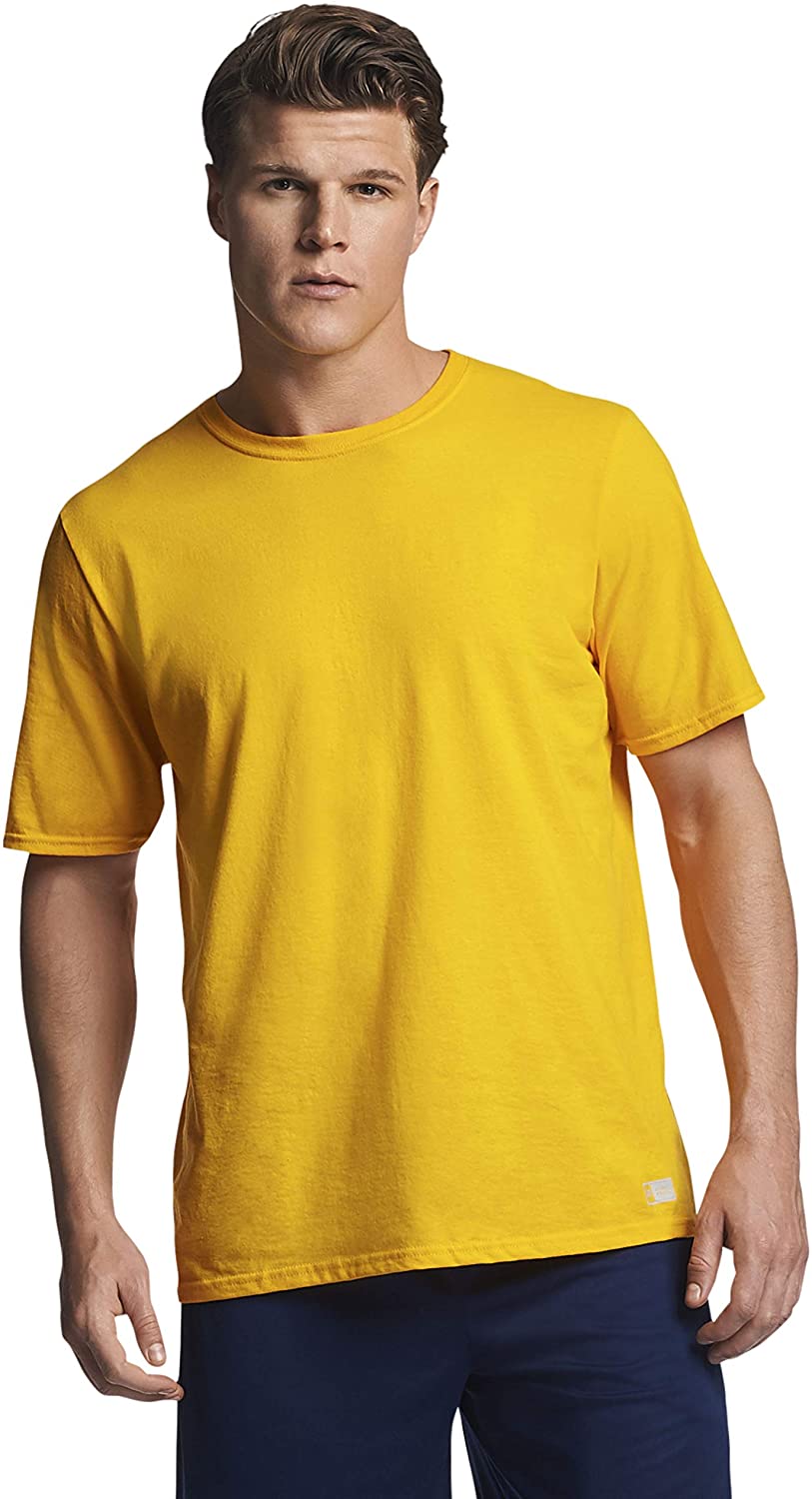 Russell Athletic Men's Cotton Performance Short Sleeve T-Shirt