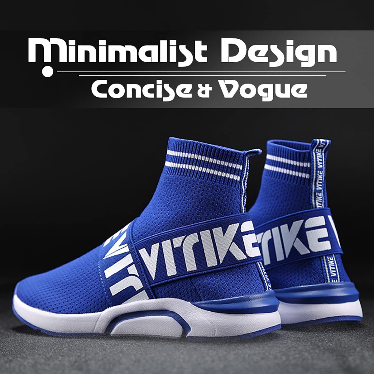 Women's Walking Shoes Running Shoes Socks Platform Fashion Mesh Sneakers Air Cushion Athletic Gym Casual Loafers Dance Hip-hop Shoes