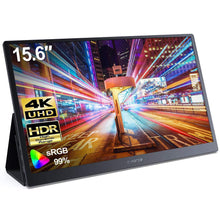 
                        
                          画像をギャラリービューアに読み込む, C-FORCE 4K Computer Monitor，15.6" IPS UHD 3840x2160 Screen 60Hz . - JOY2ESpree
                        
                      