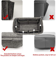 
                        
                          將圖片載入圖庫檢視器 Felt Purse Organizer Insert Bag organizer Multi Pocket Bag in Bag Organizer Shaper
                        
                      