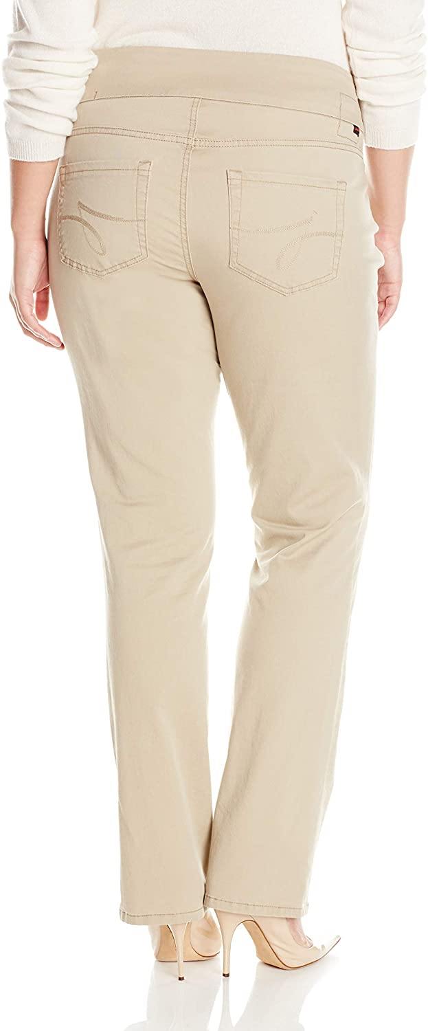 Jag Jeans Women's Plus-Size Peri Pull on Straight Leg Pant