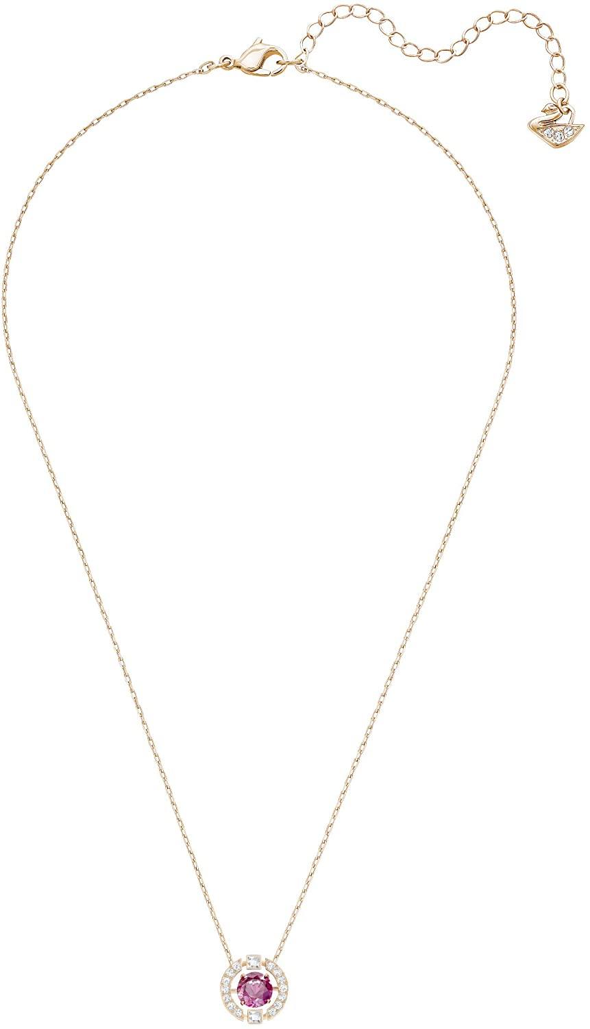 SWAROVSKI Women's Sparking Dance Crystal Jewelry Collection, Rose Gold Tone Finish - JOY2ESpree