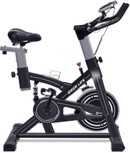 
                        
                          Load image into Gallery viewer, IDEER LIFE Indoor Cycling Bike Stationary Exercise Bike for Home Cardio Workout Smooth Drive - JOY2ESpree
                        
                      
