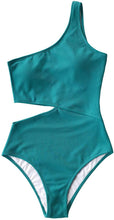 
                        
                          將圖片載入圖庫檢視器 CUPSHE Women's One Piece Swimsuit One Shoulder Cut Out Ribbed Swimwear Bathing Suits - JOY2ESpree
                        
                      