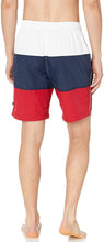 
                        
                          画像をギャラリービューアに読み込む, Nautica Men's Quick Dry Classic Logo Tri-Block Series Swim Trunk - JOY2ESpree
                        
                      