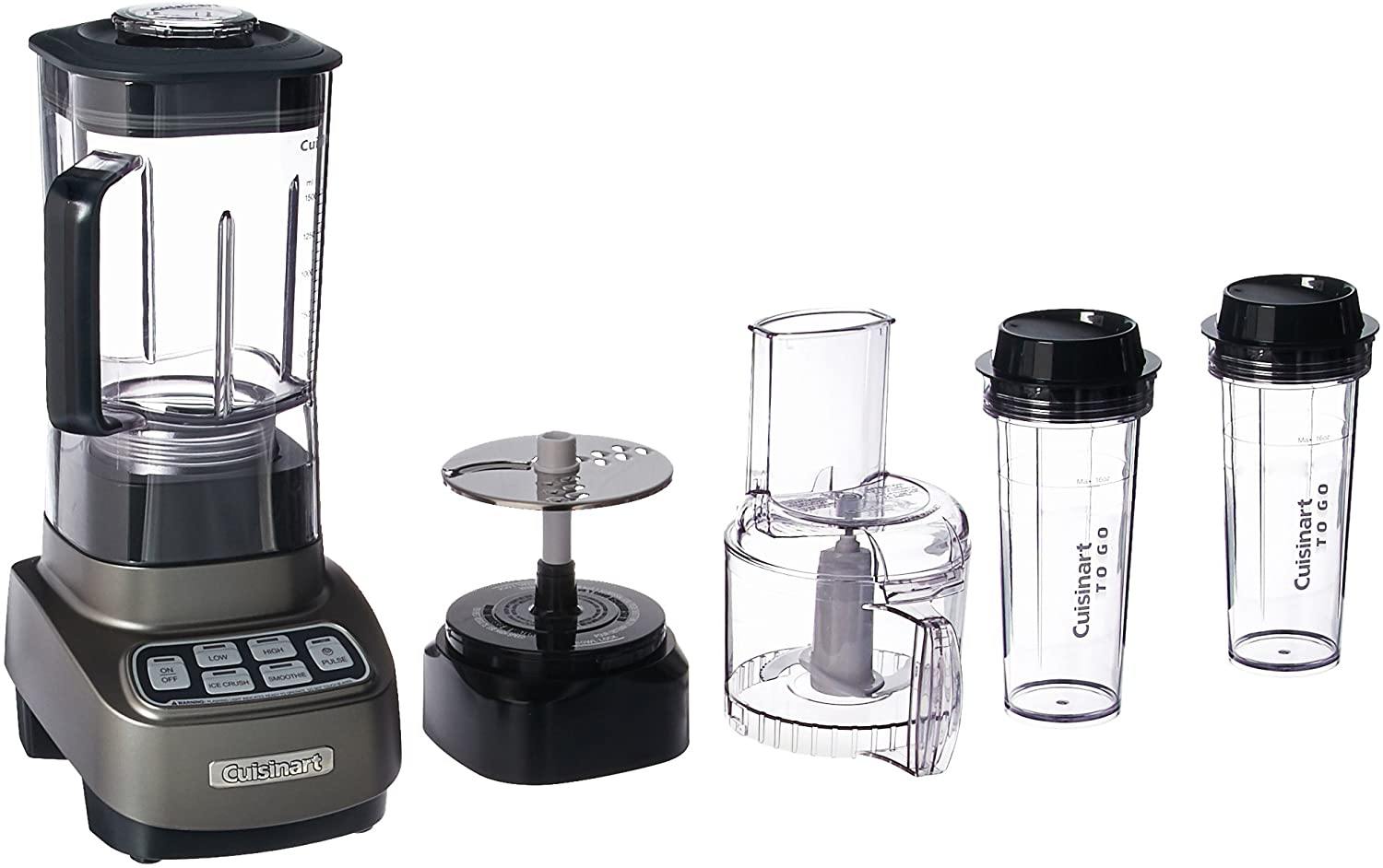 Cuisinart BFP-650 1 HP Blender/Food Processor, Silver, 3_cup - JOY2ESpree