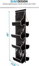
                        
                          Cargar imagen en el visor de la galería, Zober Hanging Purse Organizer For Closet Clear Handbag Organizer
                        
                      