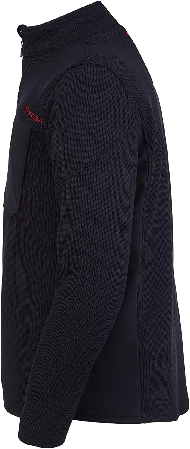 Spyder Active Sports Men's Bandit Half Zip Mid-Layer Jacket