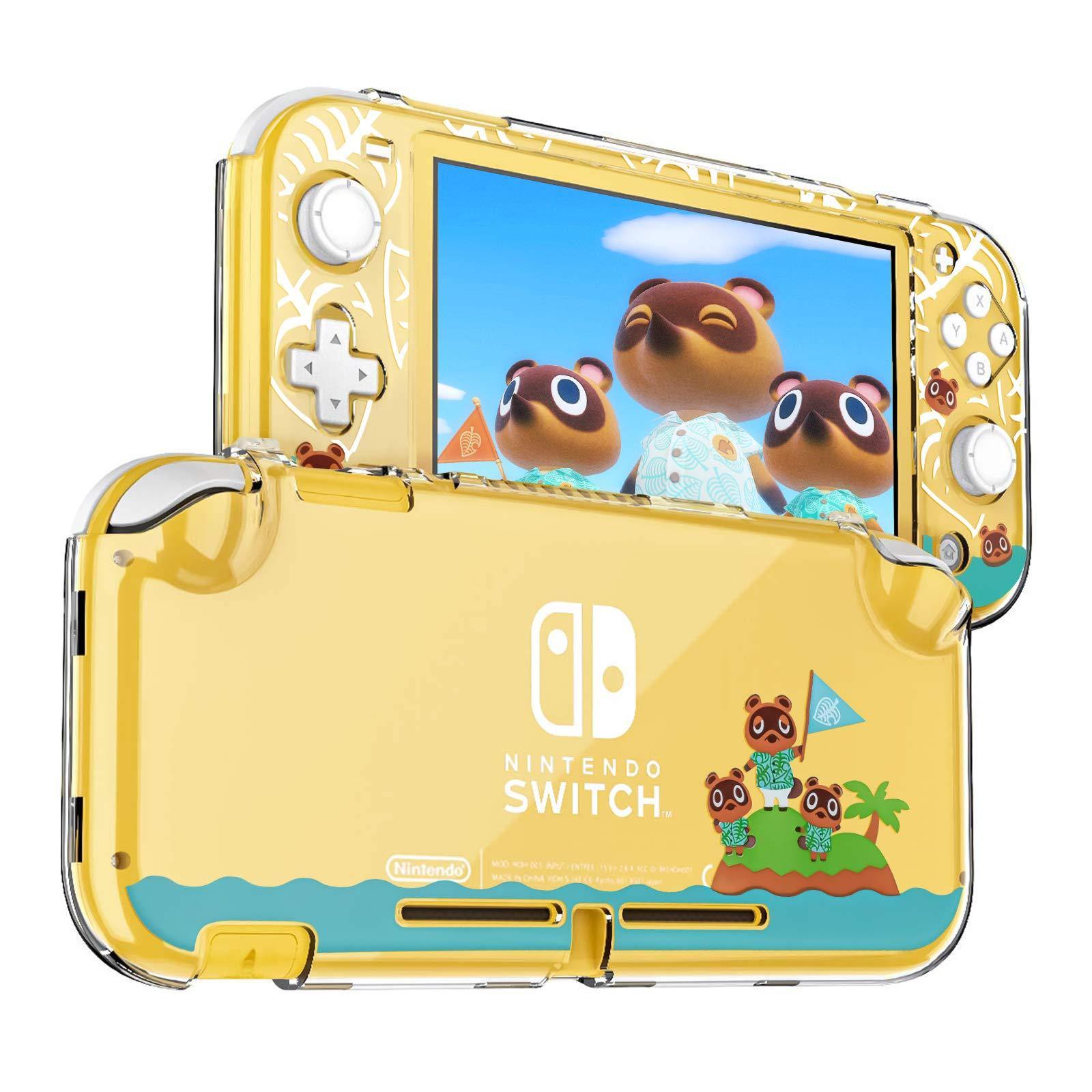 DLseego Protective Case for Nintendo Switch Lite, Hard PC Clear Anti-Shock Split Cover for Animal Crossing Design - JOY2ESpree