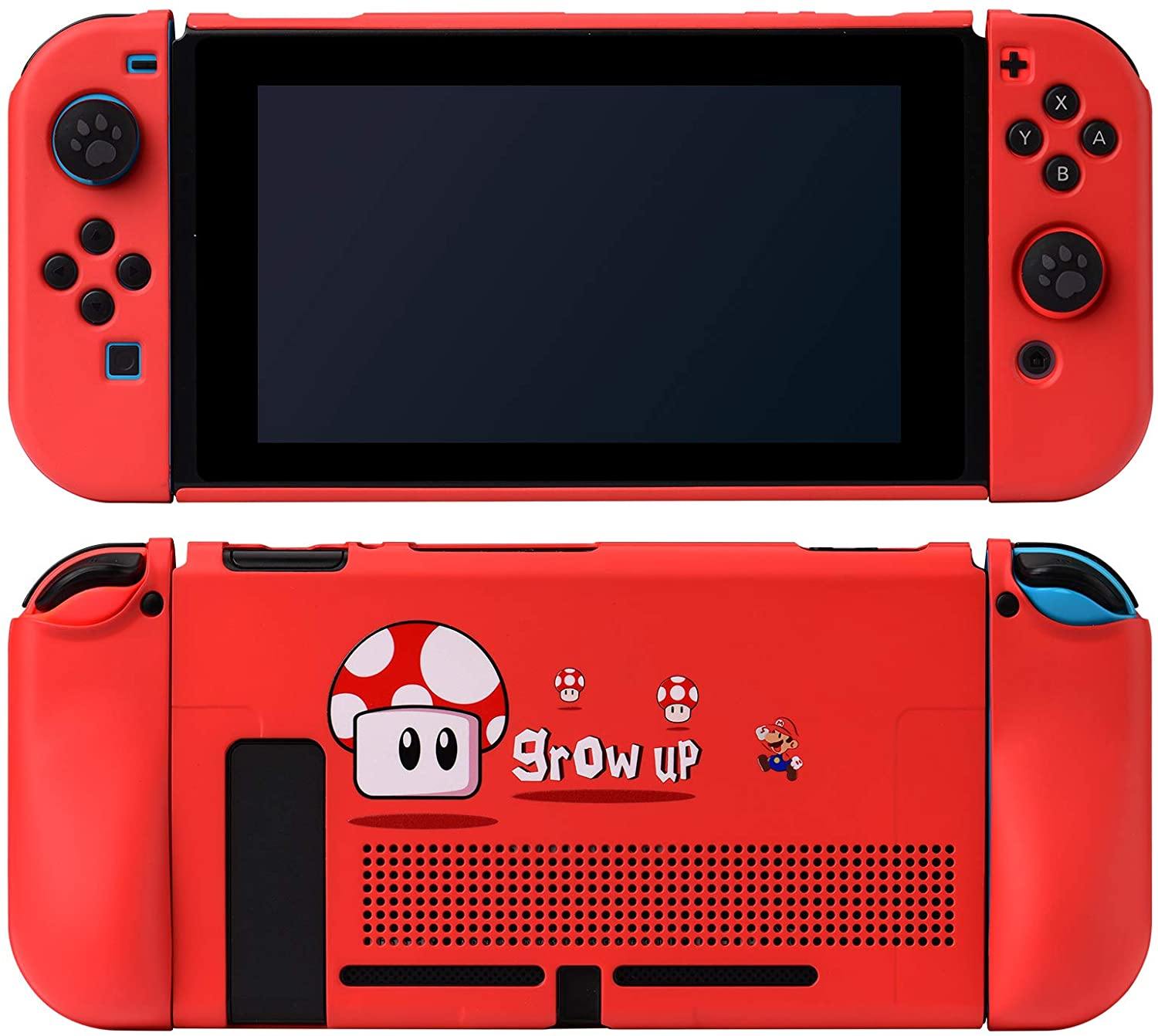 UYIYE Case for Switch - Protective Hard Case for Switch- Dockable TPU Shell Cover for Handheld Video Game Controller - Case Cover for Switch - JOY2ESpree