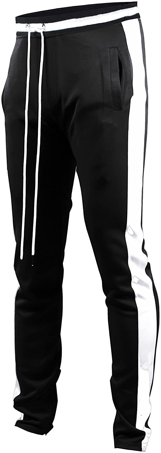 Screenshotbrand Mens Hip Hop Premium Slim Fit Track Pants