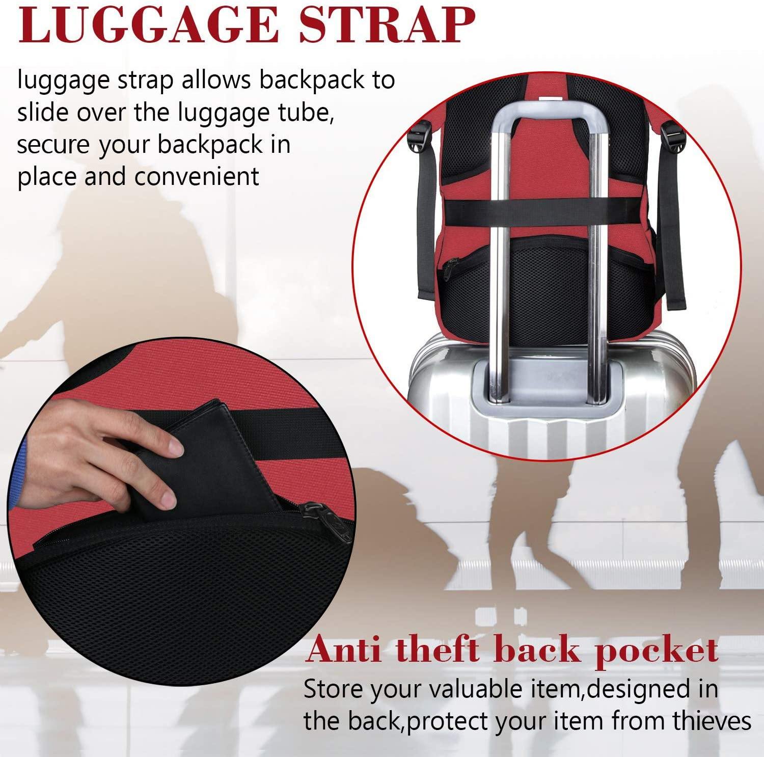 Matein Travel Laptop Backpack, Business Anti Theft Slim Durable Laptops Backpack - JOY2ESpree