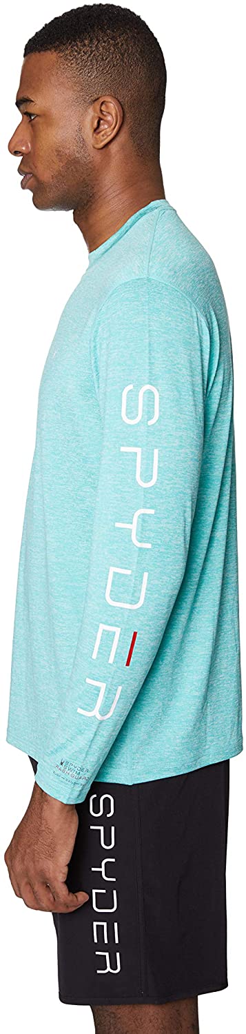 Spyder Men's Heather Long Sleeve Rashguard