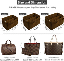 
                        
                          画像をギャラリービューアに読み込む, Purse Organizer Insert, Handbag &amp; Tote Organizer, Bag in Bag, Perfect for Speedy Neverfull and More
                        
                      