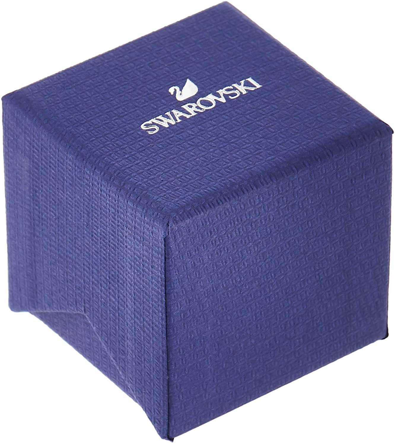 SWAROVSKI Women's Sparkling Dance Ring Collection, Rhodium Finish, Clear Crystals - JOY2ESpree
