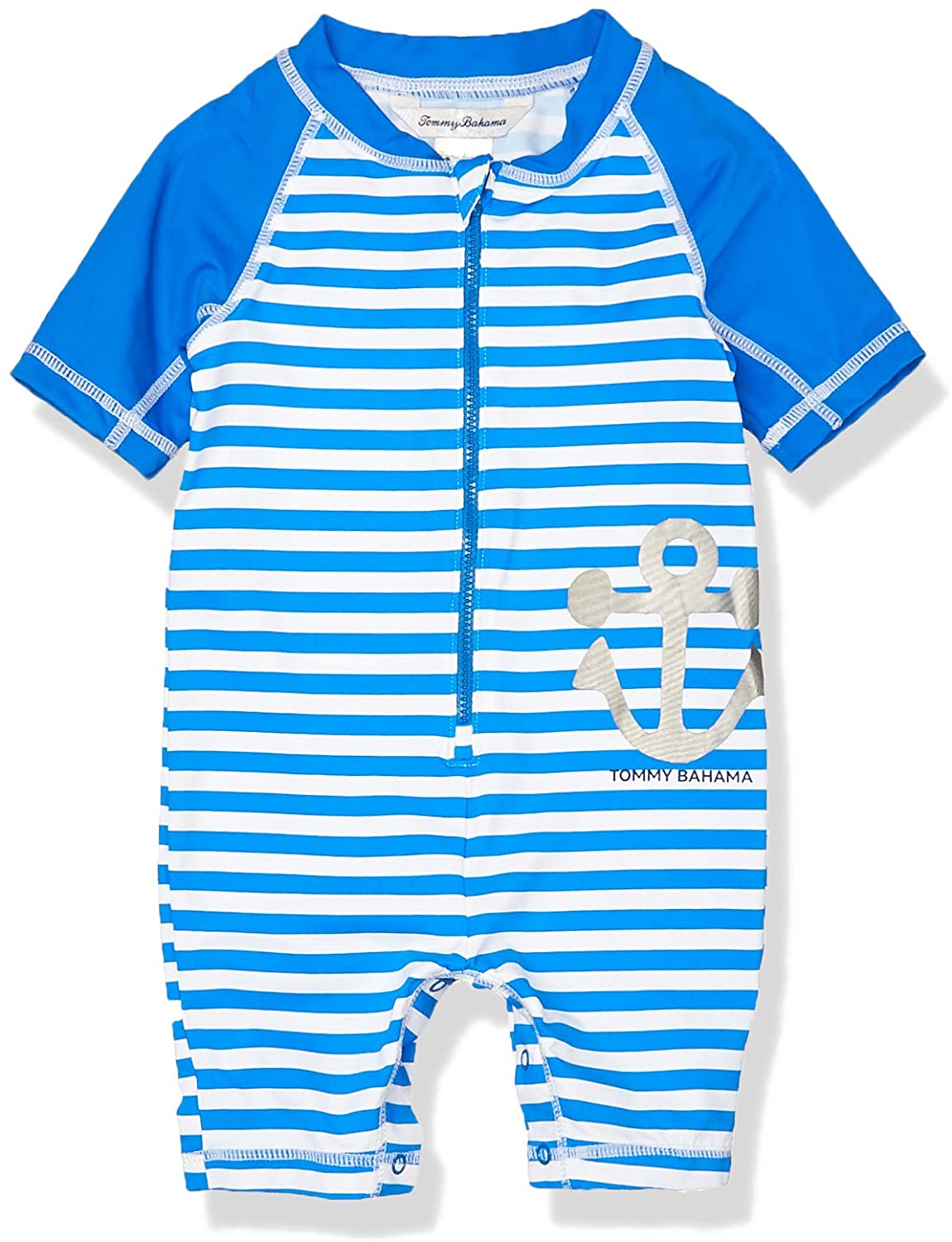 Tommy Bahama Boys' One Piece Rashguard Swimsuit Bathingsuit