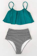 
                        
                          Muat gambar ke penampil Galeri, CUPSHE Women's High Waisted Falbala Bikini Set
                        
                      