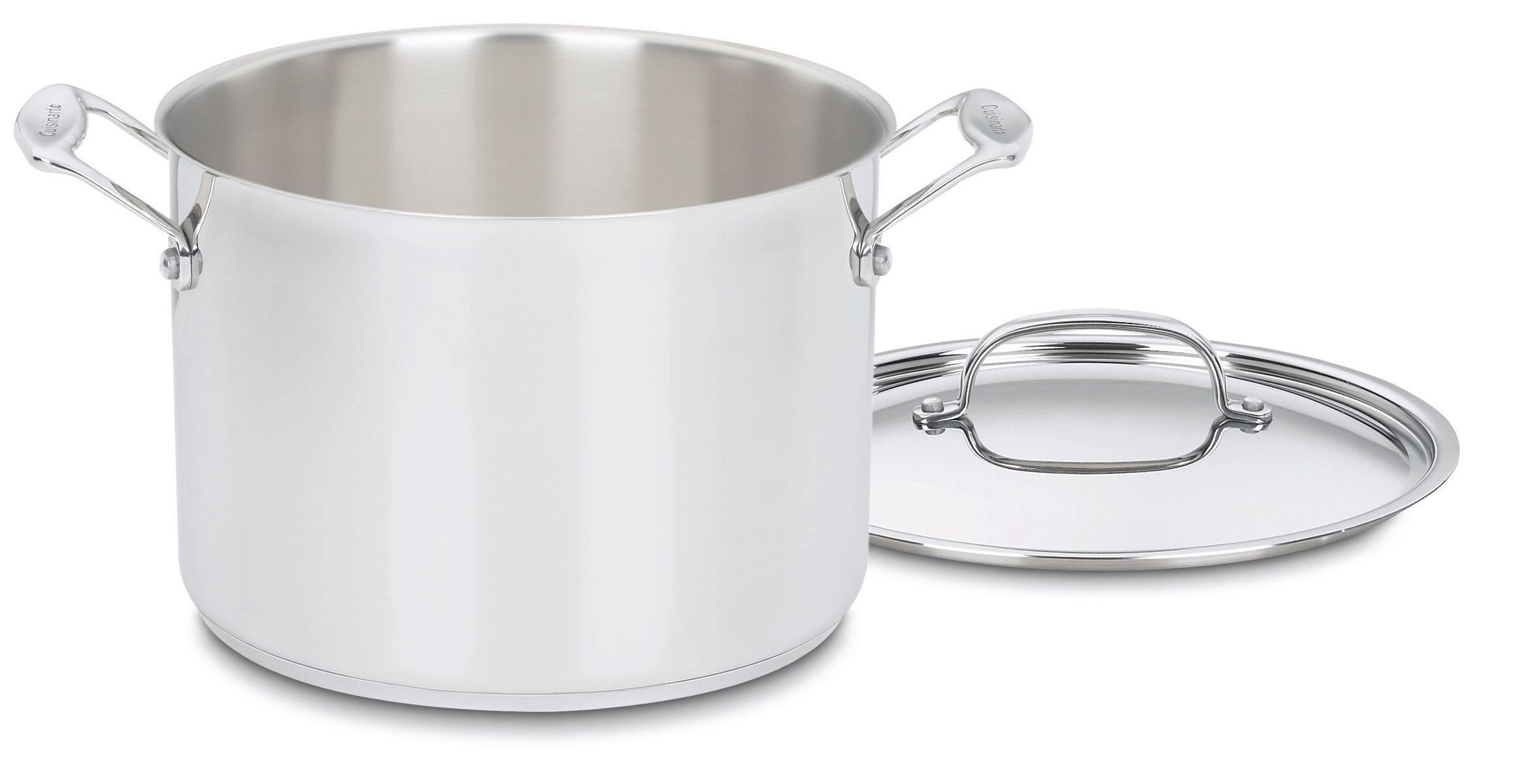 Cuisinart 766-24 Chef's Classic 8-Quart Stockpot with Cover, silver - JOY2ESpree