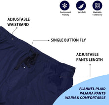 
                        
                          Muat gambar ke penampil Galeri, Bintangor Men's Sleep Pajama Pants 100% Cotton Knit Elastic Waistband Lounge Wear Long
                        
                      