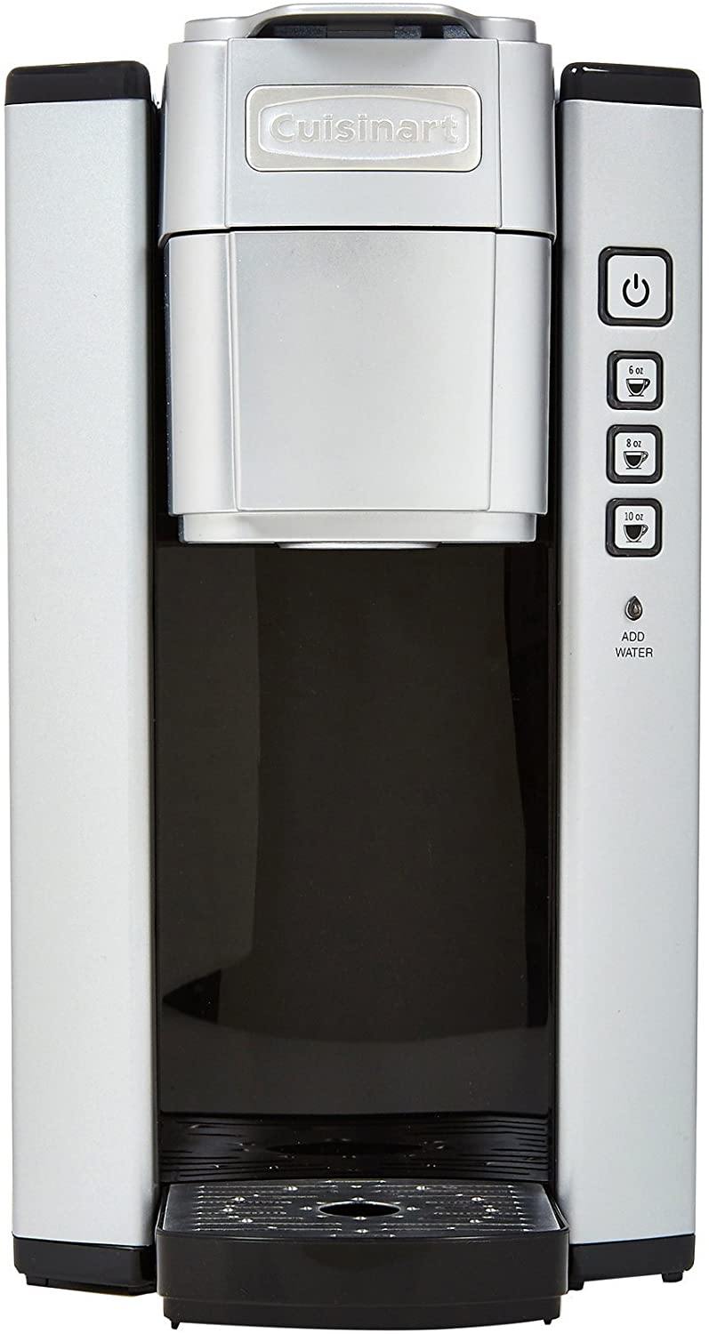 Cuisinart SS-5P1 Single Serve Brewer Coffemaker, 40 oz, Silver - JOY2ESpree