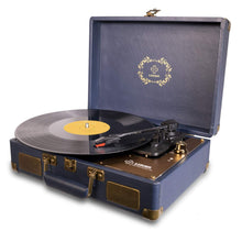 
                        
                          गैलरी व्यूवर में इमेज लोड करें, Record Player, LUKER Portable Suitcase Bluetooth Turntable for Vinyl Record - JOY2ESpree
                        
                      