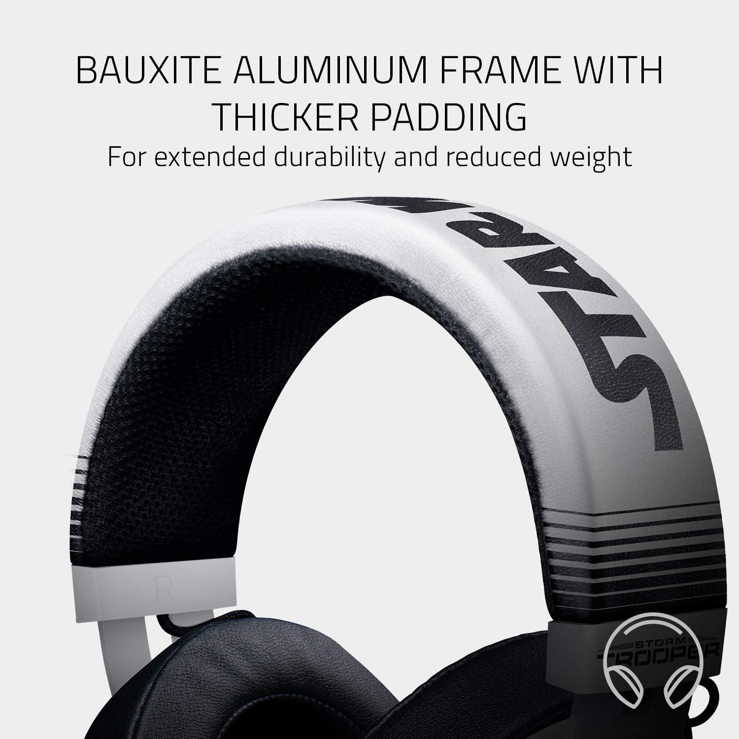 Razer Kraken Gaming Headset: Lightweight Aluminum Frame, Retractable Noise Isolating Microphone - JOY2ESpree