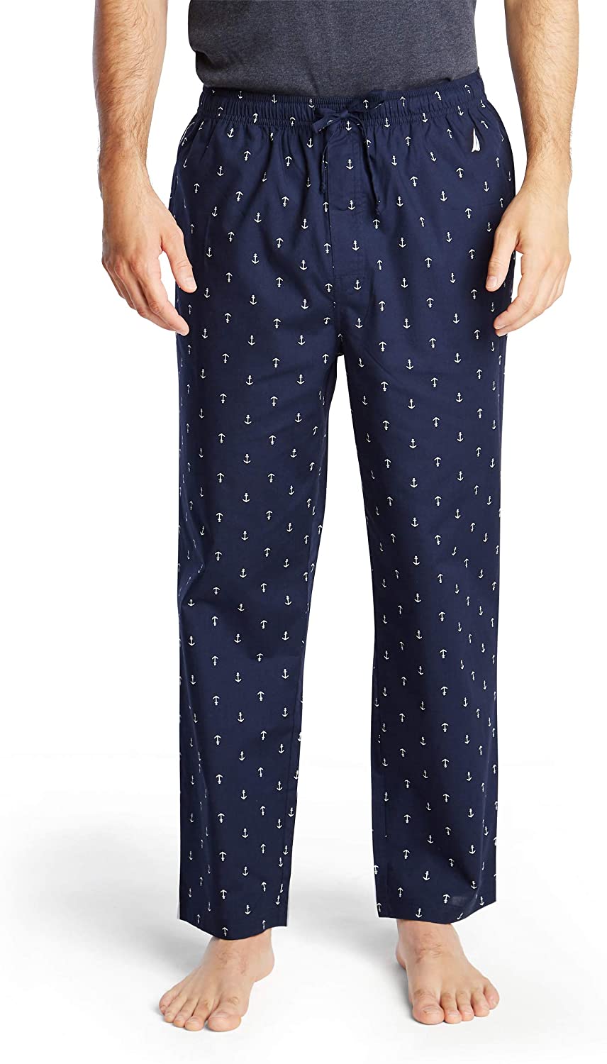 Nautica Men's Soft Woven 100% Cotton Elastic Waistband Sleep Pajama Pant - JOY2ESpree